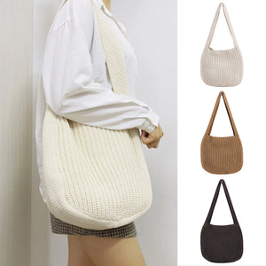 Women's Knitted Shopping Bag Soft and Comfortable for Daily Use