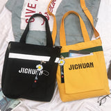 Canvas Crossbody Shoulder Bag Large Capacity Casual Handbag