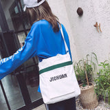 Canvas Crossbody Shoulder Bag Large Capacity Casual Handbag