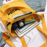 Canvas Crossbody Shoulder Bag Large Capacity Casual Handbag