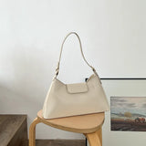 Women's Large-capacity Shoulder Bag PU Leather Underarm Bag