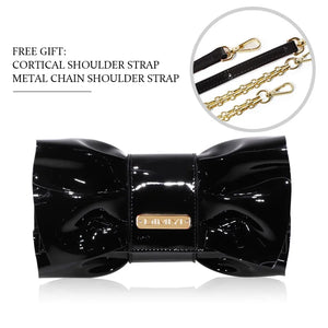 Women's Patent Leather Crossbody Bag Evening Clutch