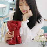 Women's Patent Leather Crossbody Bag Evening Clutch