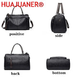 Women's Leather Handbags Large-Capacity Lady Style Shoulder Bags
