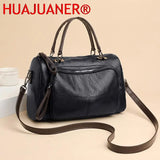 Women's Leather Handbags Large-Capacity Lady Style Shoulder Bags