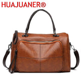 Women's Leather Handbags Large-Capacity Lady Style Shoulder Bags