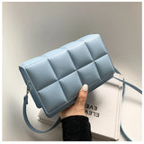 Women's Leather Handbags Messenger Solid Colors Concise Shoulder Crossbody Bags