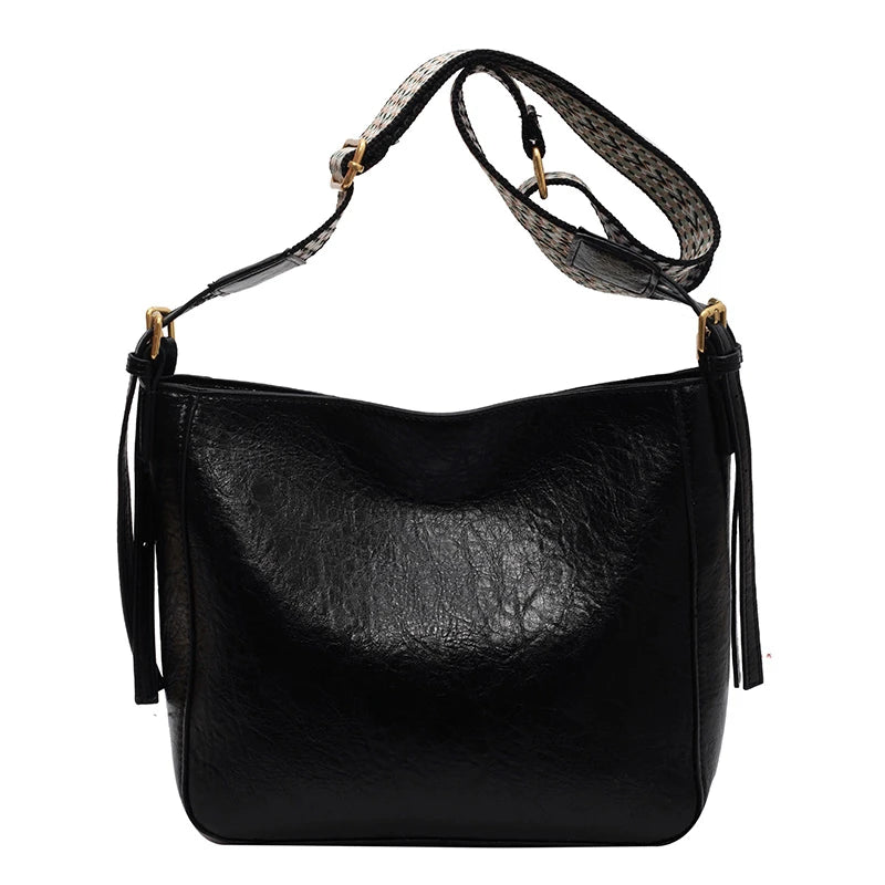Women's Leather Shoulder Bag Crossbody Bag Ladies Large Capacity