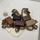 Leather Shoulder Bag Crossbody Box Tote Vintage Messenger