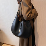 Women's Leather Tote Bag Large Capacity Shoulder Bags Purses Bolsas