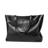 Women's Leather Tote Bag Handbags Large Capacity Shoulder Bags