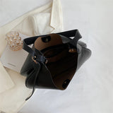 Women's Leather Tote Bag Large Capacity Shoulder Bags Purses Bolsas