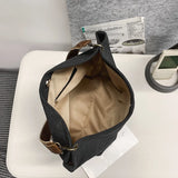 Women's Retro Canvas Shoulder Bags Large-capacity Handbags