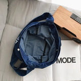 Women's Denim Shoulder Bag Large-capacity Handbag