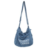 Women's Denim Shoulder Bag Large-capacity Handbag
