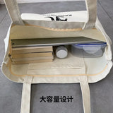 Women's Letter Print Eco Bag Casual Shoulder Bag Large Capacity Tote