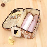Women's Lettered Make-up Bag Travel Wash Bag