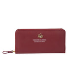 Women's Long Wallet Large Capacity Leaf Zipper Bag