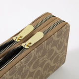 Women's Long Wallet Double Zipper Phone Bag Mother's Hand Bag