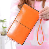 Women's Long Wallet Zipper Coin Purses Large Capacity Clutch Money Bag