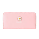 Women's Double Zipper Long Wallet Handbag