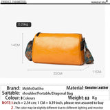 Famous Shoulder Bag Lock Chain Wide Straps Crossbody
