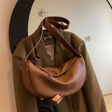 Women's Soft Leather Shoulder Bag Casual Sac Crossbody Bags