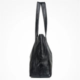 Women's Retro Soft Leather Shoulder Bag High Capacity Tote Bag