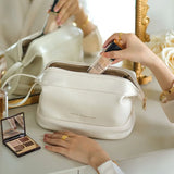 Large Women's Makeup Bag Organizer with Mirror