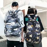 Camouflage Printing Backpack School Bag for Teens