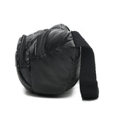 Women's Men's Chest Bag Pu Messenger Bag Shoulder Bag Large Capacity