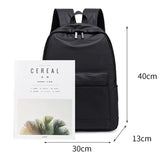 Waterproof Nylon Laptop Backpack Women Men School Bag
