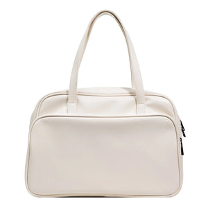 Women's Shoulder Crossbody PU Leather Travel Handbag with Big Pockets