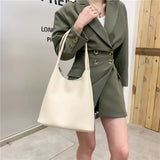 Women's Shoulder Crossbody PU Leather Satchel Handbag for Daily Travel