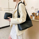 Women's Shoulder Crossbody PU Leather Satchel Handbag for Daily Travel