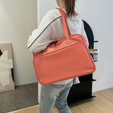 Women's Shoulder Crossbody PU Leather Travel Handbag with Big Pockets