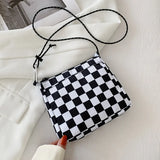 Women's Messenger Bag Matching Shoulder Bag Casual Small Square Bag