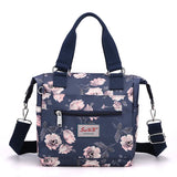 Women's Messenger Bags Waterproof Shoulder Bags Flower Printing