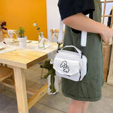 Canvas Envelope Bag Sweet Cartoon Student Shoulder Bag