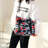 Women's Nylon Messenger Bag Travel Crossbody Tote