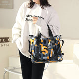 Women's Nylon Messenger Bag Travel Crossbody Tote