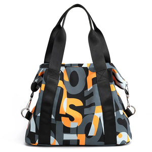 Waterproof Nylon Shoulder Bags Large Capacity Handbag Female Travel Crossbody