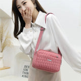 Women's Waterproof Nylon Messenger Bag Shoulder Tote