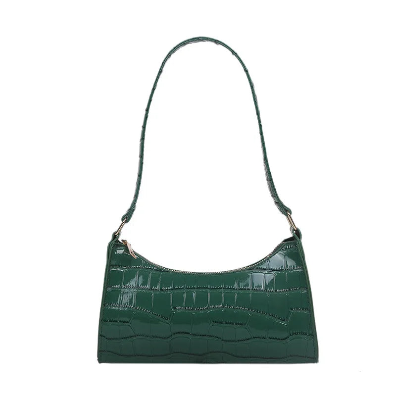 Women's Mini Handbags Vintage Underarm Bag Casual Ladies Small Purses PU Le