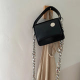 Women's Leather Mini Purse Flap Shoulder Messenger Bag