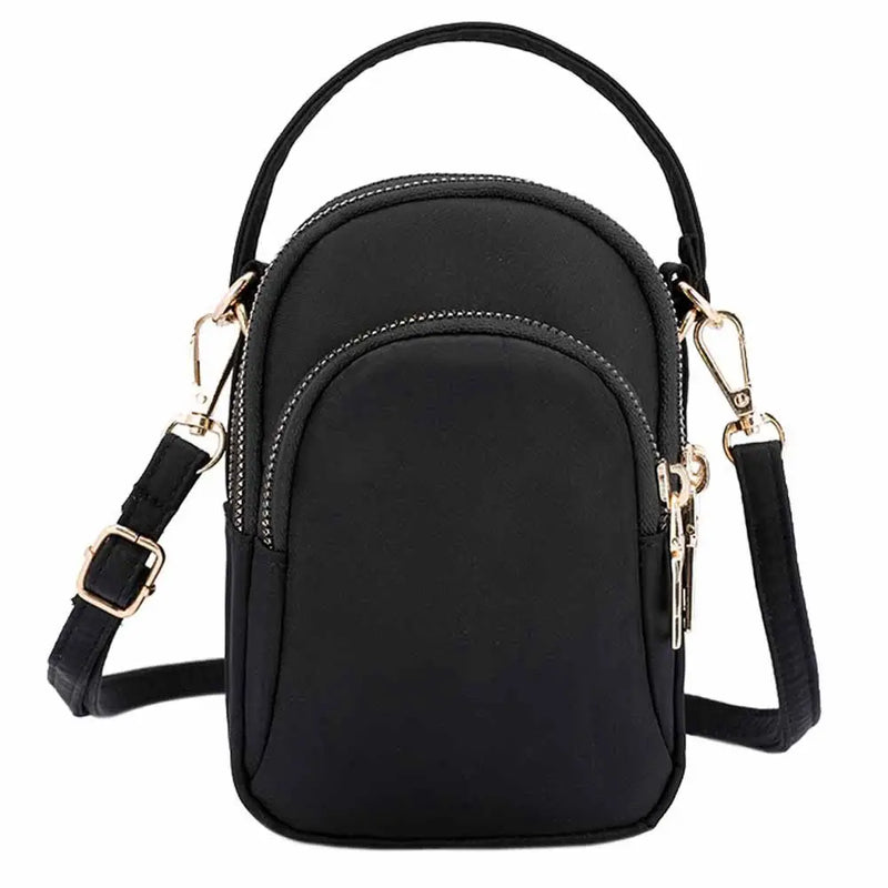 Vintage Lightweight Nylon Mini Shoulder Bag Waterproof Crossbody Purse