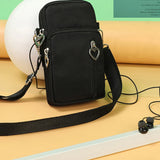 Women's Mini Shoulder Bag Handbag Messenger Vintage Lightweight Nylon Purse