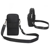 Women's Mini Shoulder Bag Handbag Messenger Vintage Lightweight Nylon Purse
