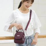 Women's Mini Shoulder Bag Handbag Lightweight Nylon Purse