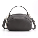 Vintage Lightweight Nylon Purse Solid Zipper Waterproof Flap Crossbody Bag